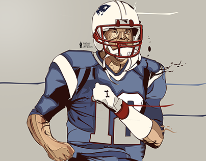 Vector Art Tom Brady