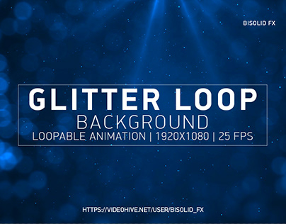 Glitter Loop Background
