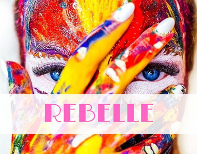 Logotype - Magazine "REBELLE" (projet fictif)