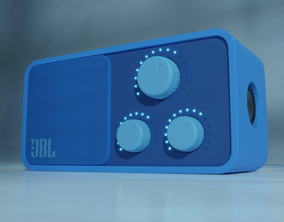 JBL Sound Box Modeling | Speaker Concept Model