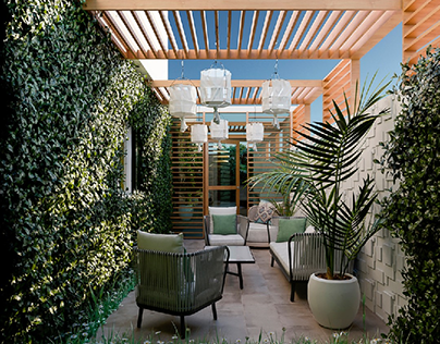 Interior Design: Green Terrace