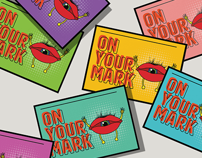 印记┃On Your Mark Exhibition Postcard Design