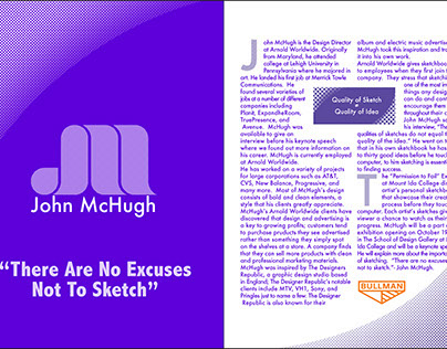 Magazine Layout for John McHugh