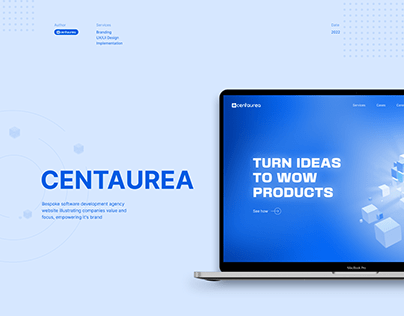 Project thumbnail - Corporate portal Centaurea