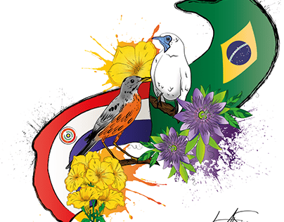 Paraguay and Brasil