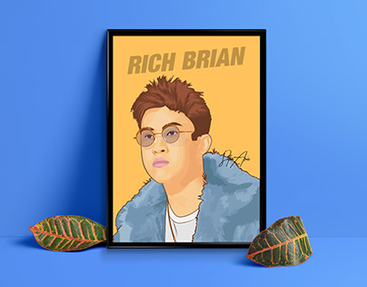 Vector Vexel of Rich Brian