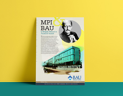 Bahçeşehir University - Max Planck Poster Design