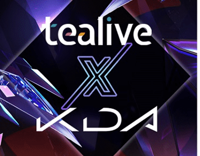 Project thumbnail - Tealive X KDA Concept Brochure Design