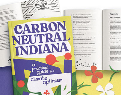 Carbon Neutral Indiana Book Design