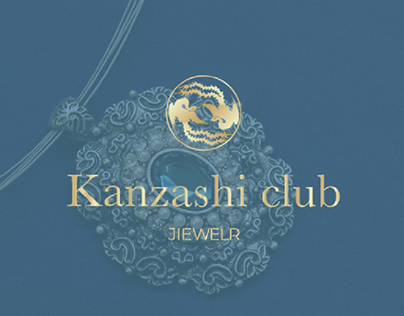 KANZASHI CLUB. Разработка логотипа