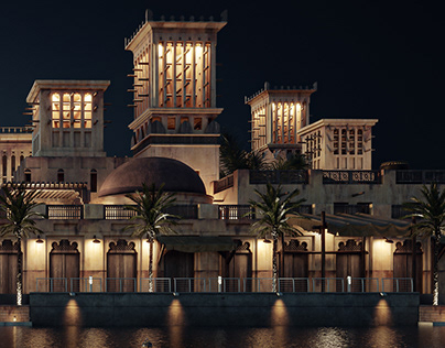DUBAI Night- CGI
