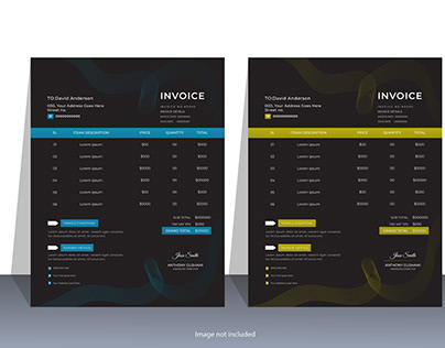 Invoice Design.