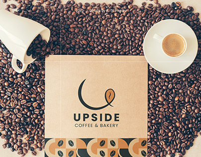 Coffee Shop Logo Guideline - Upside Coffee & Bakery
