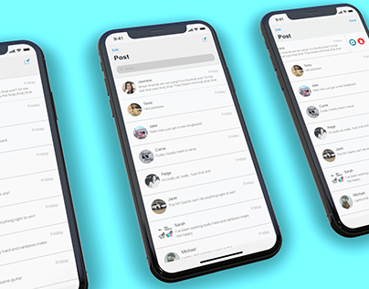Email Mobile App #UXdailychallenge Day 9
