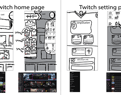 twitch app that i think will look like
