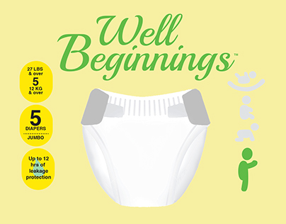 Redesign of the Well Beginnings brand
