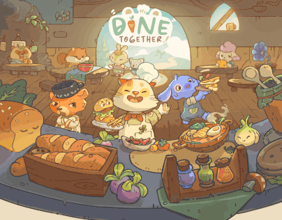 Dine Together Game Art