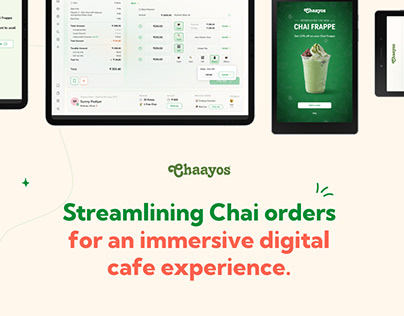 Chaayos - UX/UI Interface Design