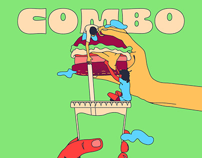 Combo / Burger Illustrations