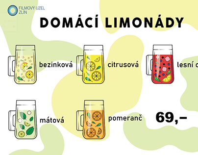 Menu of Lemonades