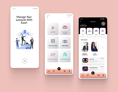 Ux/Ui design mobile app