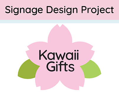 Signage: Kawaii Gifts