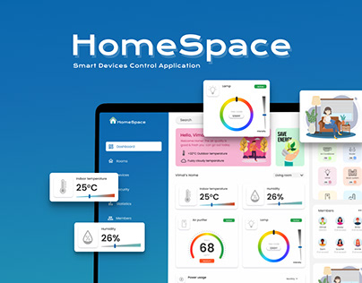 HomeSpace | Smart Devices Control Dashboard