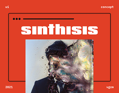 SINTHISIS - creative studio UI concept