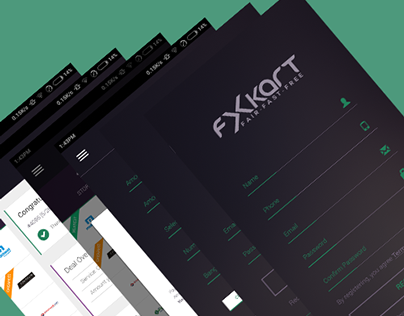 Mobile UI Design for forex app
