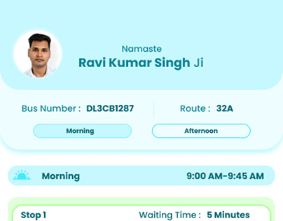 Conductor App for school bus management system
