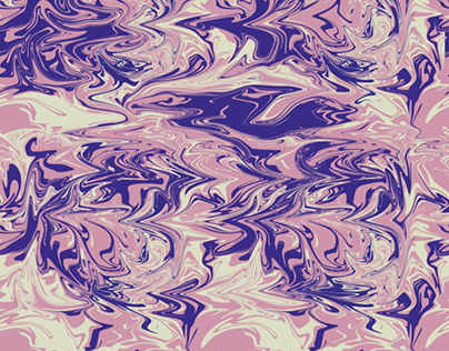 Pattern and Repeat - Marbelous Malfunction Pink Marble