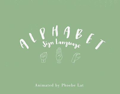 Alphabet spelling animation (FSL)