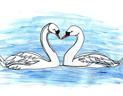 Loveheart Animals - Valentine's Cards