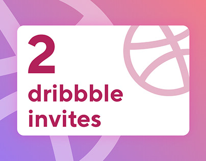 Dribbble invite
