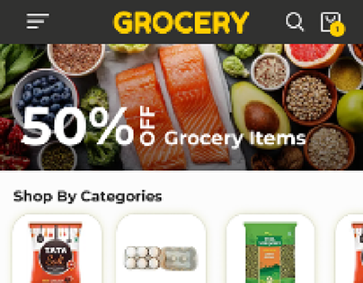 Grocery User Interface Design