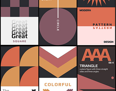 Graphic Design - Abstract Geometric Shapes