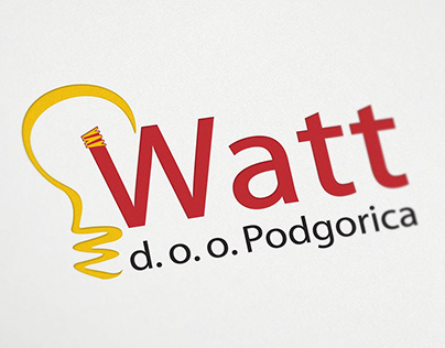 WATT D.O.O. Podgorica - Logo Design