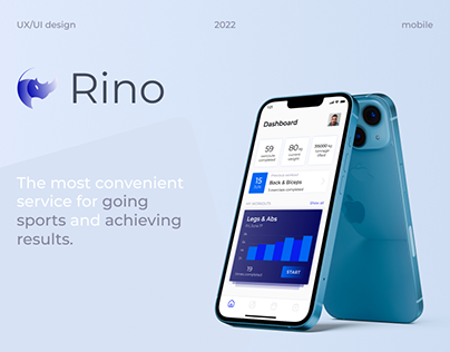 RINO - mobile app UX/UI