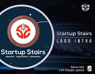 Startup Stairs Logo Intro