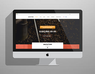 Website design Coffee Shops