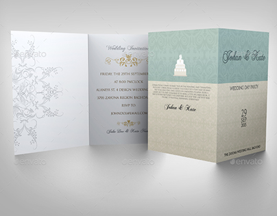 Wedding Invitation Card Template Vol.17