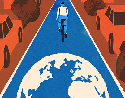 Cycling Plus Editorial Illustrations