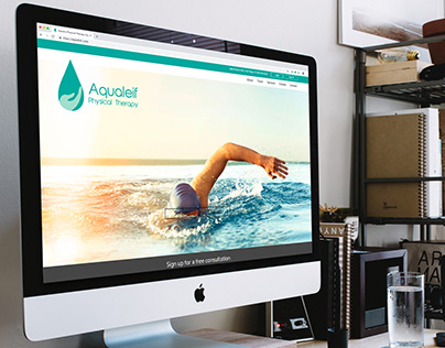 Aqualief Physical Therapy Website