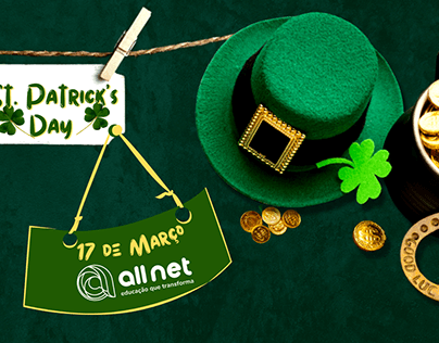 Wallpaper - St. Patrick's Day - All Net Educação