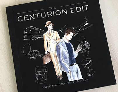 Cover for American Express Centurion Edit magazine