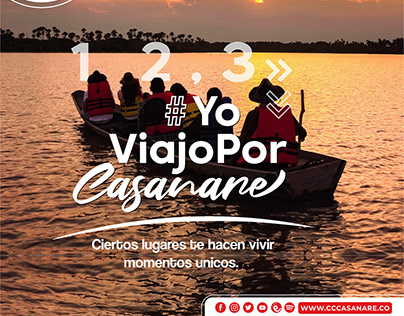 Campaña Publicitaria | Yo viajo por Casanare