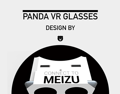 Panda VR Glasses Paperboard For MEIZU