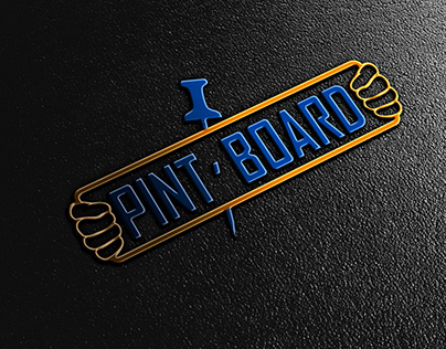 Pint Board Brand Logo Design | WebsManiac Inc.