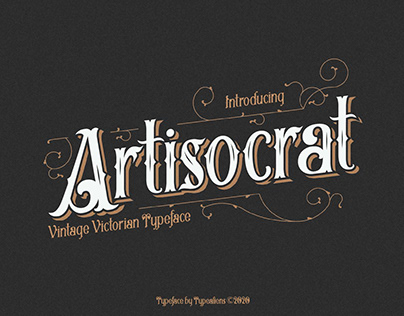 Artisocrat Vintage Victorian Typeface