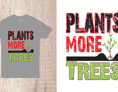TREE PLANT T-SHIRT DESIGN
